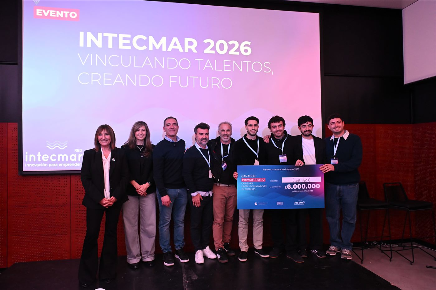 Escenario de la entrega del Premio INTECMAR 2026 en Mar del Plata